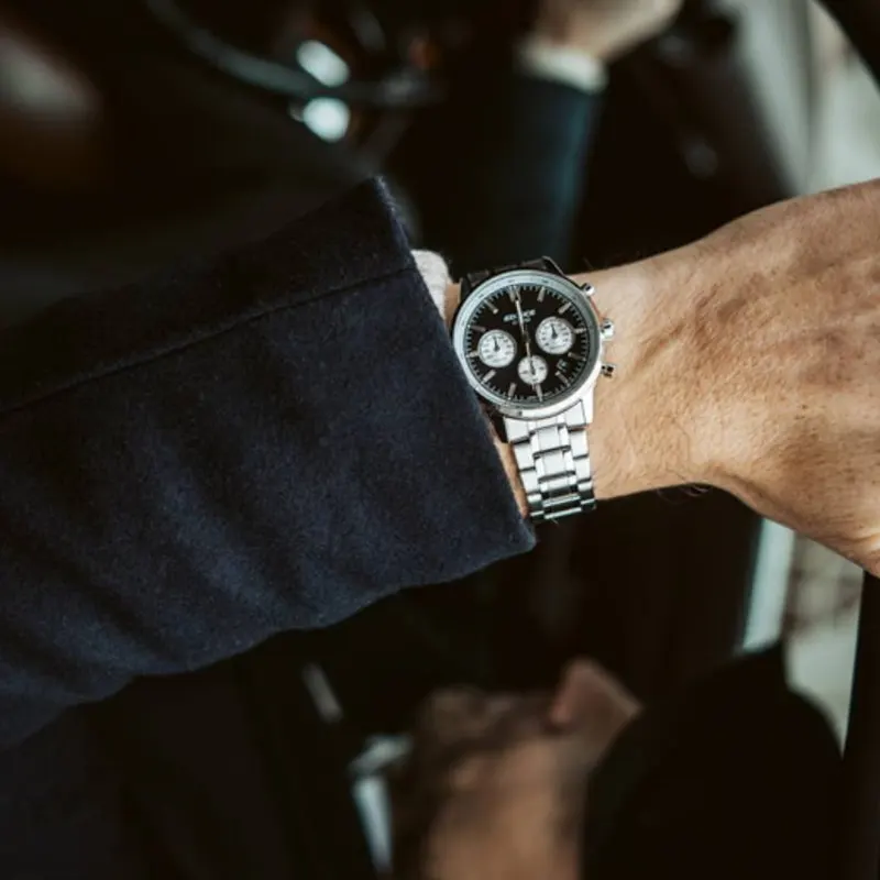 Casio Edifice Sporty chronograph Black Dial Men's Watch- EFR-575D-1AV